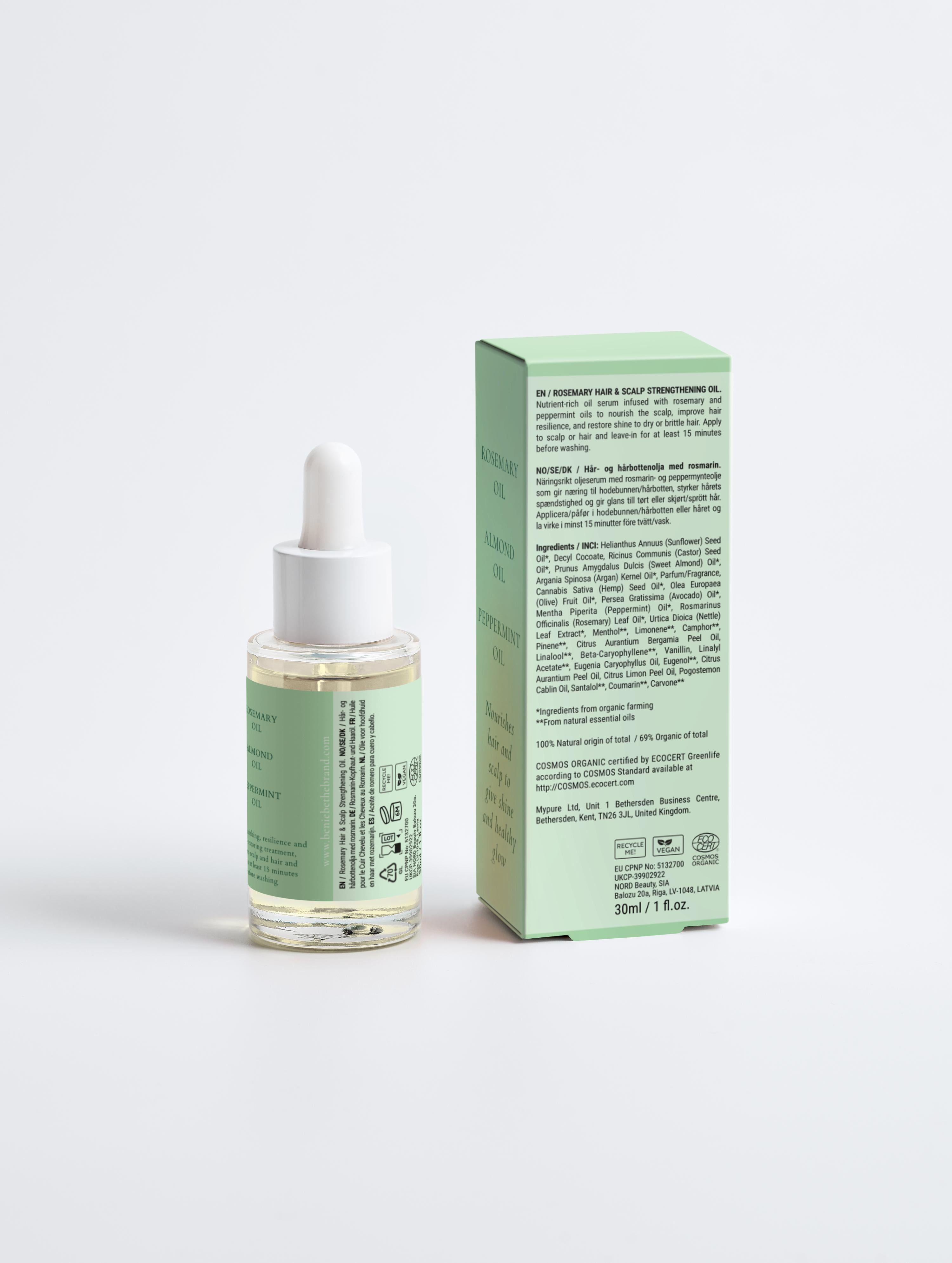 Roots of Grace Rosemary Hair & Scalp Strengthening Oil
