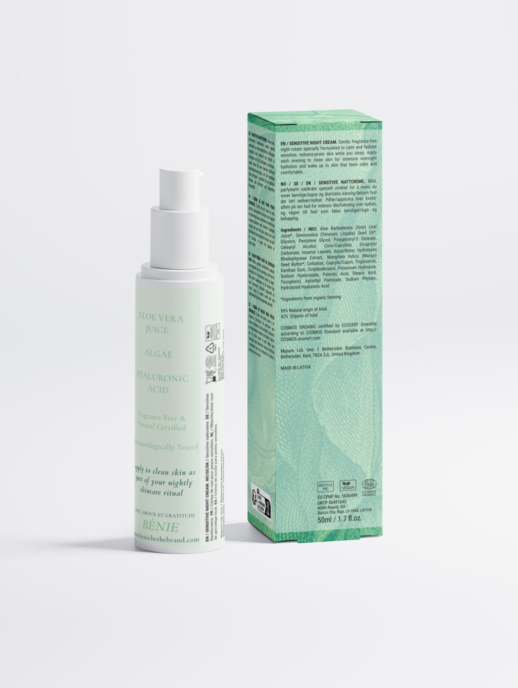 Bare Devotion Night Cream for Sensitive Skin