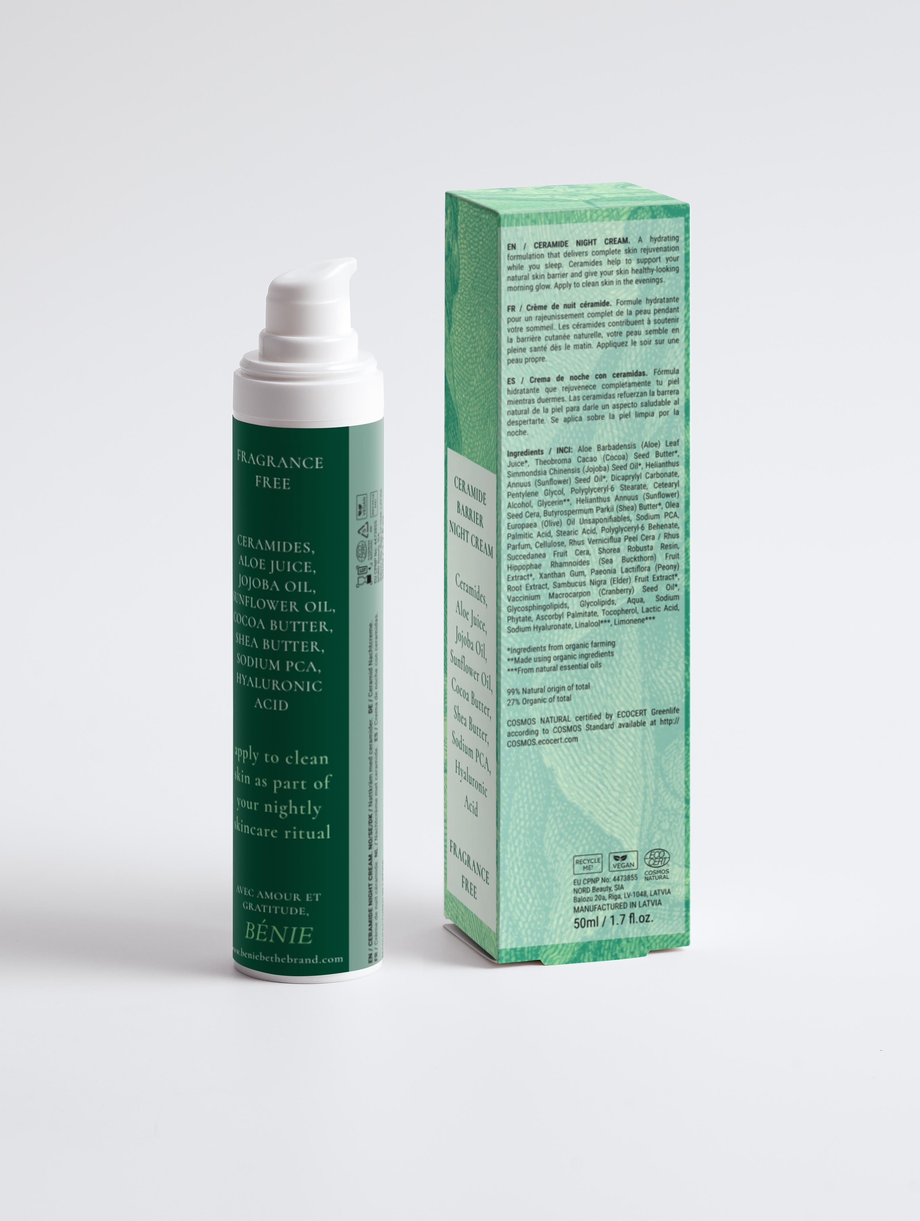 Nightly Devotion Ceramide Barrier Night Cream